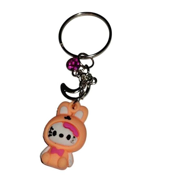 Hello Kitty Charm Keychain - Picture 1 of 2